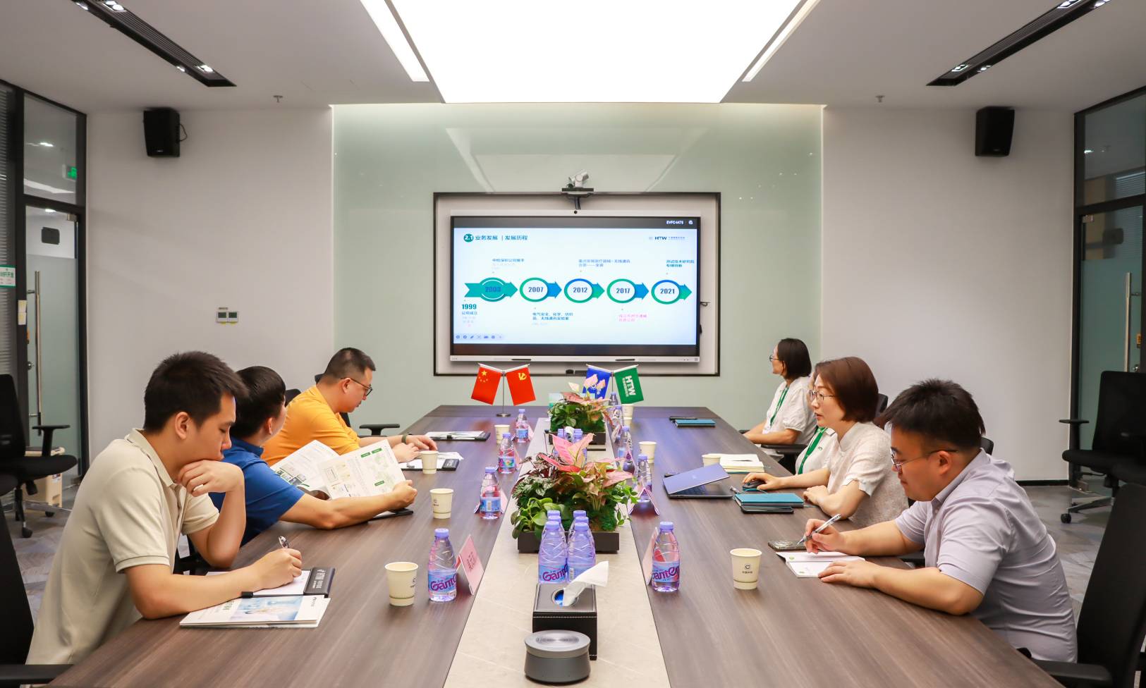 合作共贏(yíng)丨廣東省藥品監督管理局事務(wù)中心一行來(lái)訪(fǎng)中檢華通威